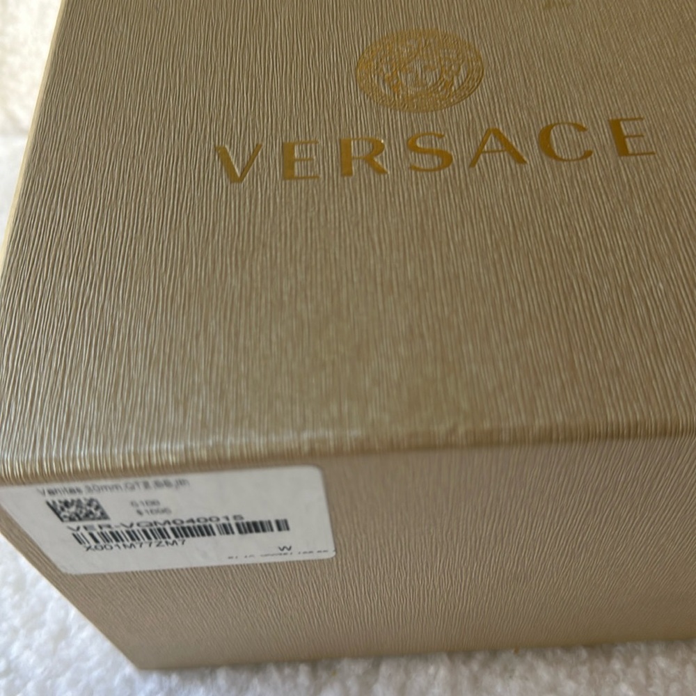 Versace watch with box